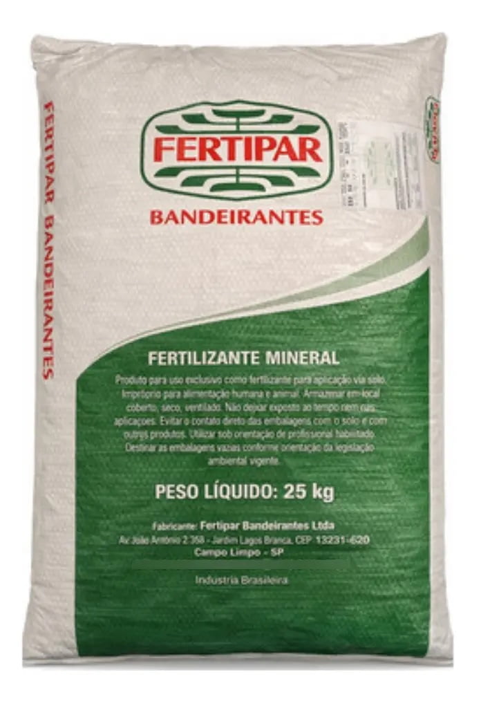 Adubo Fertilizante 04.14.08 Fertipar 25kg Npk Original Lacrado