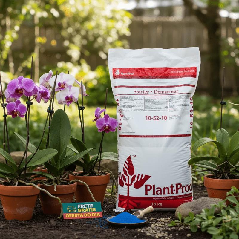 Adubo Solúvel Plant Prod 10.52.10 15kg Hidroponico Original Lacrado