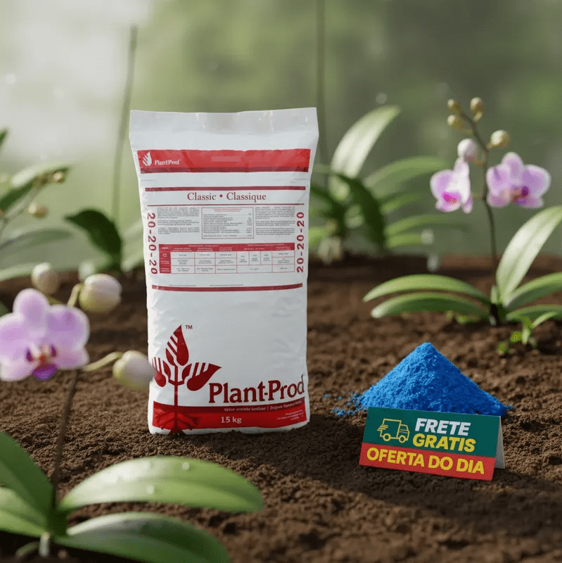 Adubo Solúvel Plant Prod 20.20.20 15kg Hidroponico Original Lacrado