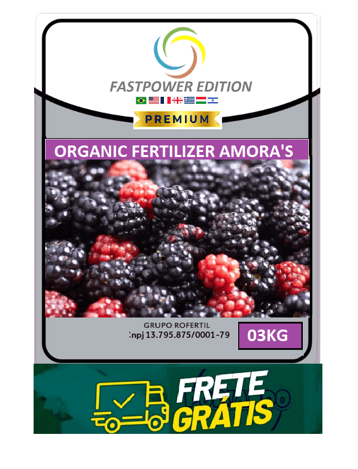 Adubo para Amora Fastpower 03kg Professional
