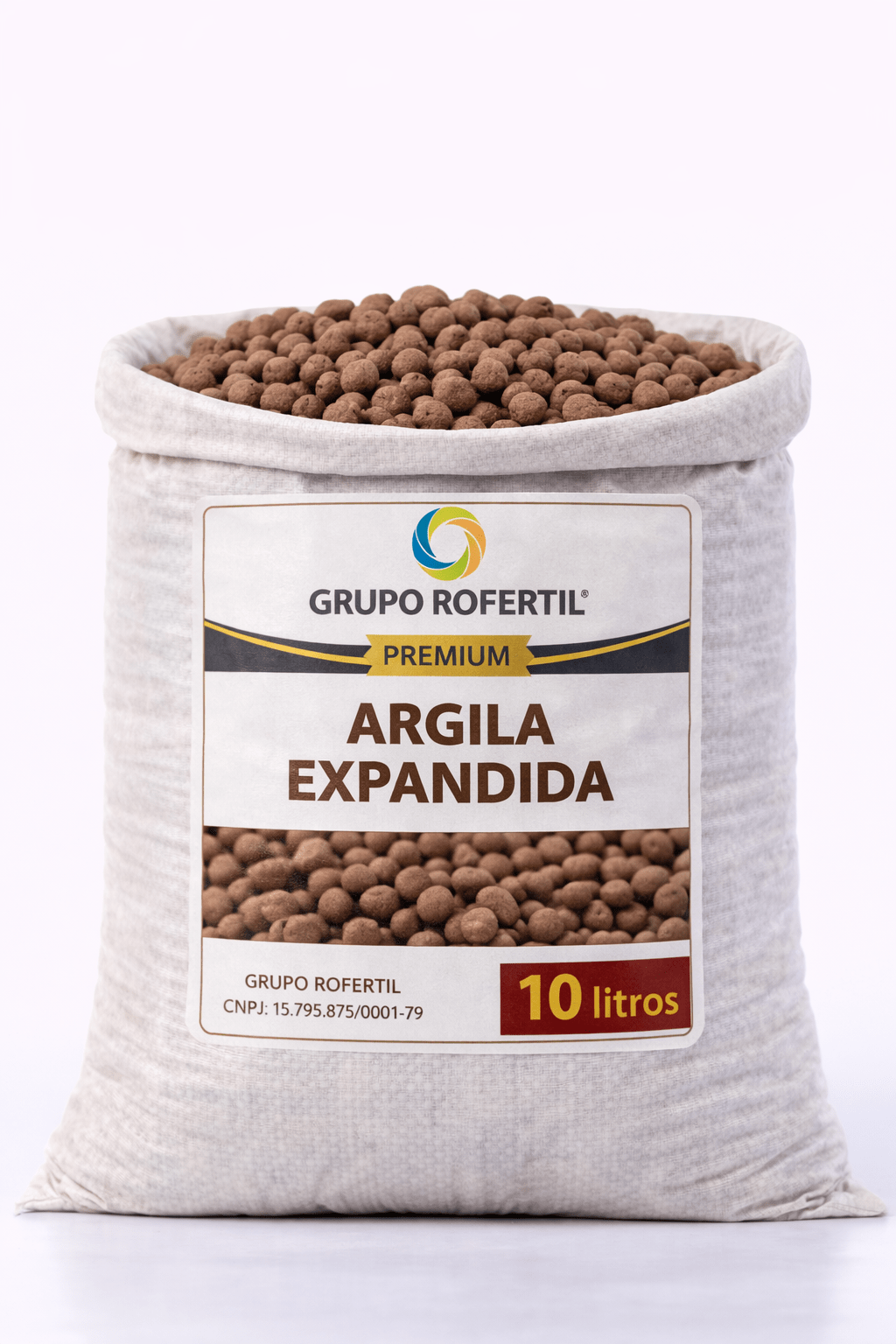 Argila Expandida 10L Para Drenagem de Vasos e Jardins – Frete Grátis