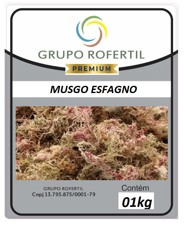 Musgo Esfagno Original 01kg Grupo Rofertil