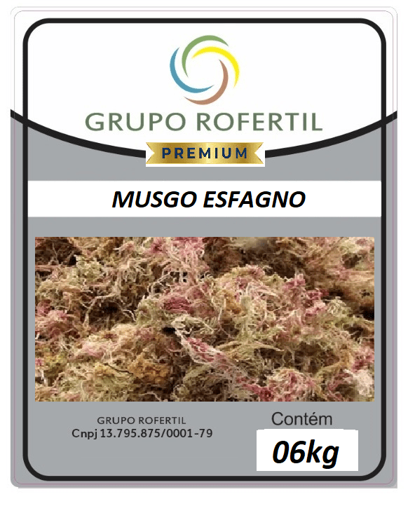 Musgo Esfagno Original 06kg Grupo Rofertil