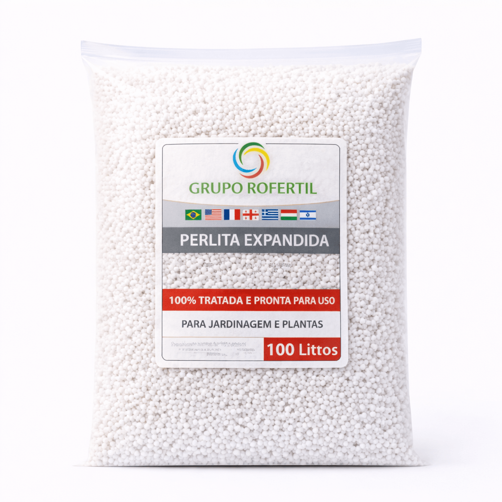 Perlita Expandida 100 Litros Para Plantas e Jardinagem – Frete Grátis