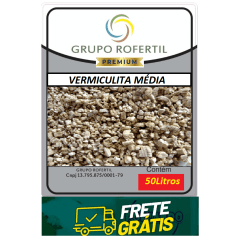 Vermiculita Média Higienizado Original Frete Grátis 100 Litros Excelente