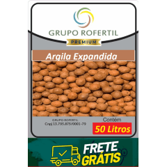 Argila Expandida Higienizado Original Frete Grátis 50 Litros