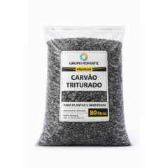 Carvão Triturado 80 Litros Para Plantas e Orquídeas – Drenagem e Filtragem + Frete Grátis