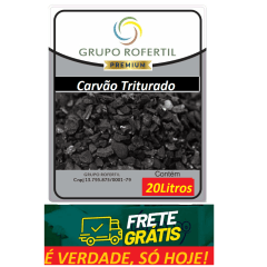 Carvão Triturado Original Grupo Rofertil 20 Litros