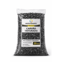 Carvão Triturado 20 Litros Para Plantas e Orquídeas – Drenagem e Filtragem + Frete Grátis