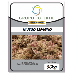 Musgo Esfagno Original 06kg Grupo Rofertil 