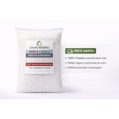 Perlita Expandida 100 Litros Para Plantas e Jardinagem – Frete Grátis