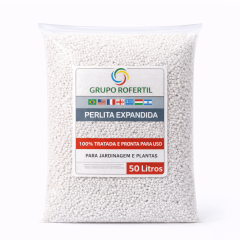 Perlita Expandida 50 Litros Para Plantas e Jardinagem – Frete Grátis