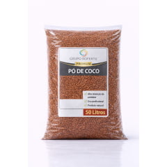 Pó de Coco 50 Litros Para Plantas e Jardinagem – Frete Grátis