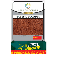 Pó de Coco Higienizado Original Frete Gratis 100 Litros