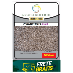 Vermiculita Fina Higienizado Original Frete Grátis 10 Litros