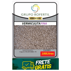 Vermiculita Fina Original Grupo Rofertil 100 Litros Excelente 